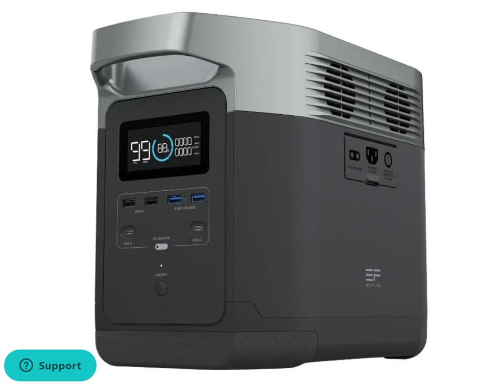 Portable solar power station by ECO Delta