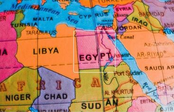 Egypt's location makes it a sunniest country in Africa.