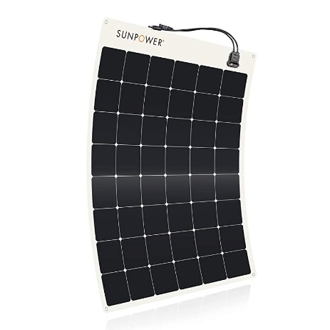 Sun power flexible solar panel