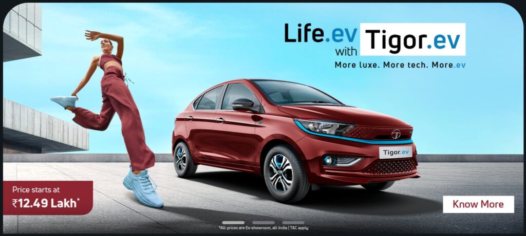 Tata is one of the top EV companies in India.