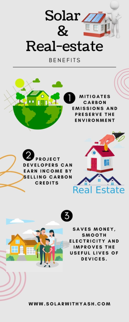 The benefits of Solar in the realestate market.
