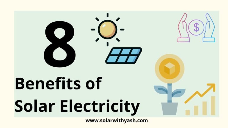 8 benefits of solar electricity