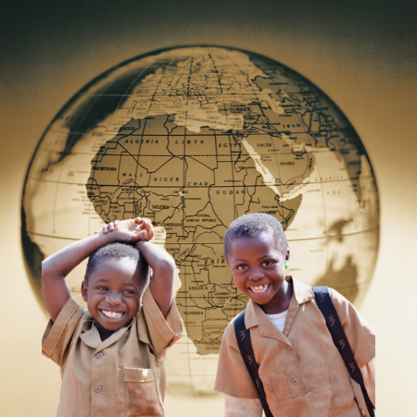 Image showing the solar potential of Africa