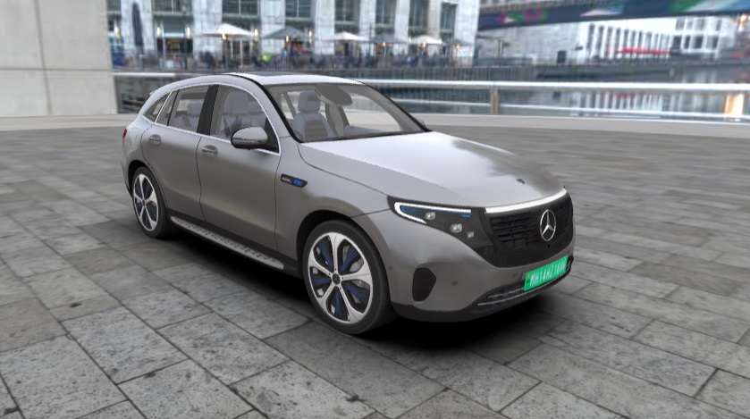 Mercedes EQC Electric car