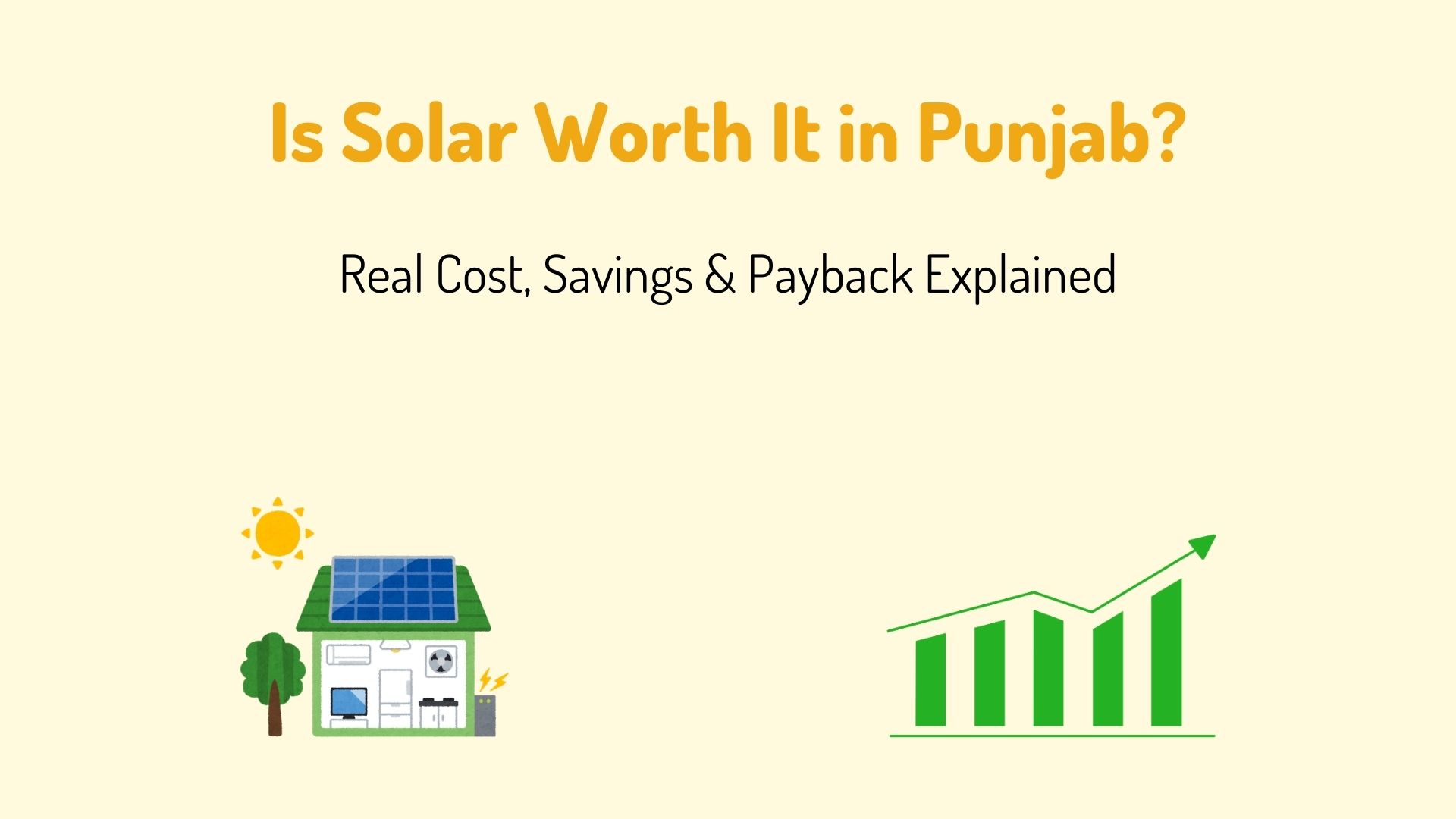 Is solar worth it in Punjab – rooftop solar cost, savings, and payback explained