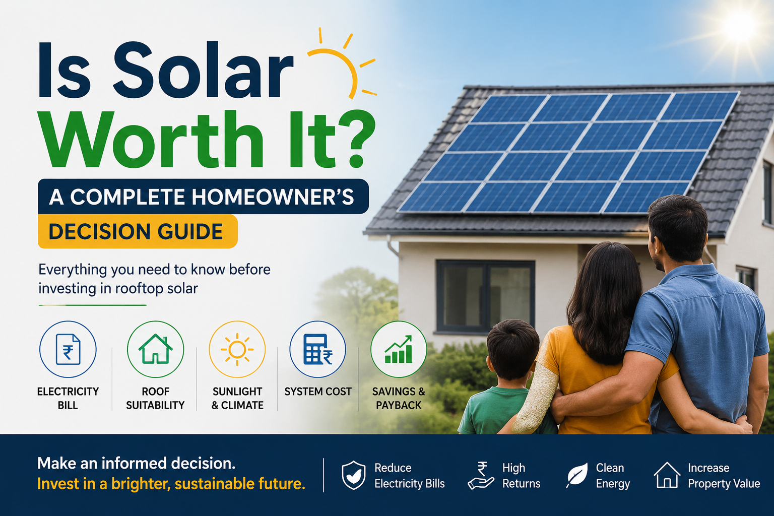 Is solar worth it blog banner.